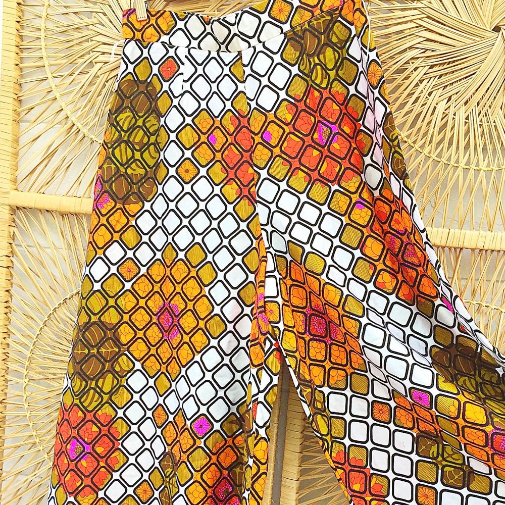 Vintage 1970s Wide Leg Pants